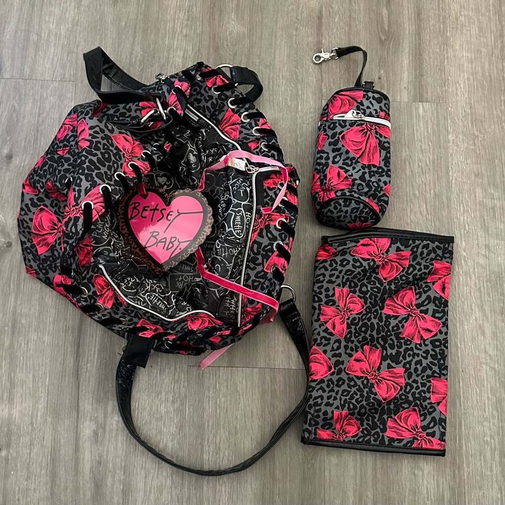 Betsy Johnson Baby Bag